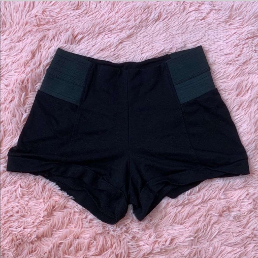 High Waisted Athletic Bike Shorts